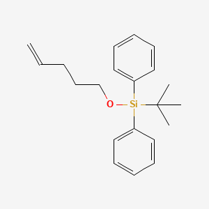 tert-Butyl(4-penten-1-yloxy)diphenylsilane