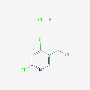 2,4-Dichloro-5-(chloromethyl)pyridine hydrochloride