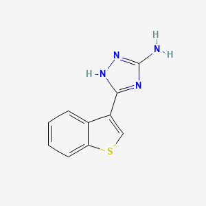 5-Amino-3-(3-benzothienyl)-1H-1,2,4-triazole