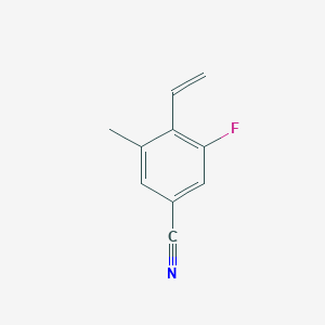 3-Fluoro-5-methyl-4-vinylbenzonitrile