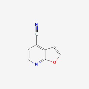 Furo[2,3-b]pyridine-4-carbonitrile