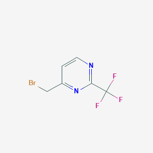 4-(Bromomethyl)-2-(trifluoromethyl)pyrimidine