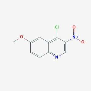 molecular formula C10H7ClN2O3 B1366523 4-Chloro-6-methoxy-3-nitroquinoline CAS No. 628284-91-3