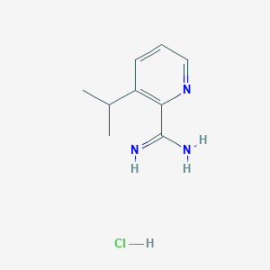 3-Isopropylpicolinimidamide hydrochloride