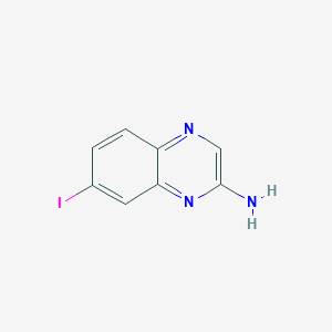 7-Iodoquinoxalin-2-amine