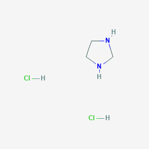 molecular formula C3H10Cl2N2 B13665418 Imidazolidine dihydrochloride 