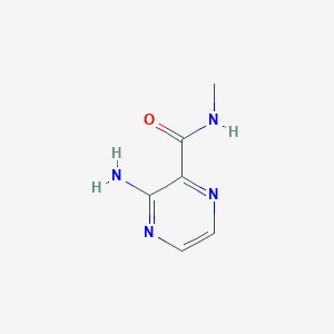molecular formula C6H8N4O B1366549 3-Amino-N-methylpyrazine-2-carboxamide CAS No. 36204-76-9