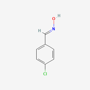molecular formula C7H6ClNO B1366565 4-Chlorobenzaldehyde oxime CAS No. 3848-36-0