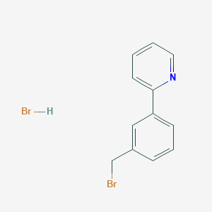 2-(3-(Bromomethyl)phenyl)pyridine hydrobromide