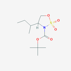 (S)-3-Boc-4-[(S)-sec-butyl]-1,2,3-oxathiazolidine 2,2-Dioxide