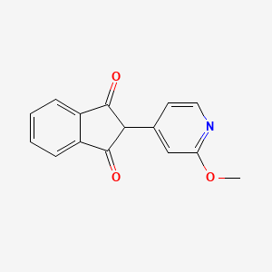 2-(2-Methoxypyridin-4-yl)-1H-indene-1,3(2H)-dione