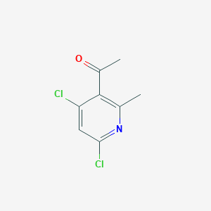 1-(4,6-Dichloro-2-methylpyridin-3-yl)ethanone