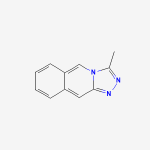 molecular formula C11H9N3 B13665736 3-Methyl-[1,2,4]triazolo[4,3-b]isoquinoline 