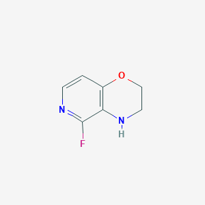 5-Fluoro-3,4-dihydro-2H-pyrido[4,3-b][1,4]oxazine