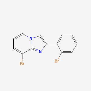 8-Bromo-2-(2-bromophenyl)imidazo[1,2-a]pyridine