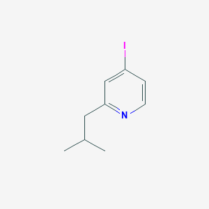 4-Iodo-2-isobutylpyridine