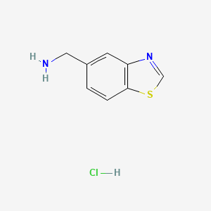 Benzo[d]thiazol-5-ylmethanamine hydrochloride