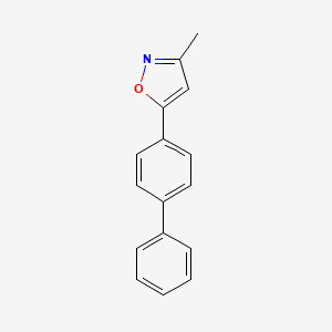 5-(4-Biphenylyl)-3-methylisoxazole