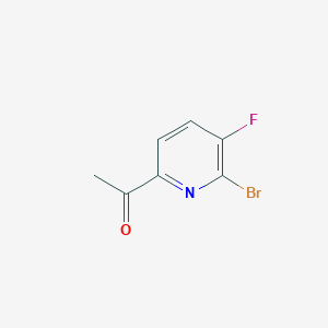 1-(6-Bromo-5-fluoropyridin-2-yl)ethanone