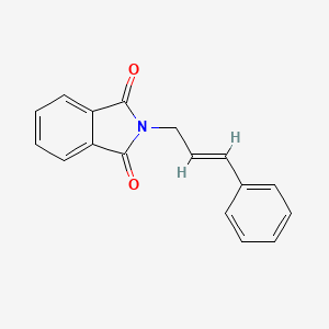 molecular formula C17H13NO2 B1366586 N-(3-Phenylallyl)phthalimide CAS No. 56866-32-1