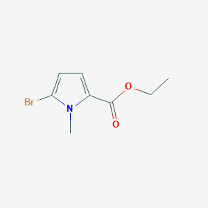 Ethyl 5-bromo-1-methyl-1H-pyrrole-2-carboxylate