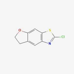 2-Chloro-6,7-dihydrobenzofuro[5,6-d]thiazole