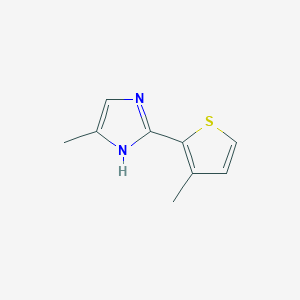 5-Methyl-2-(3-methyl-2-thienyl)imidazole