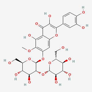 molecular formula C28H32O18 B1366599 Patuletin-7-diglucoside CAS No. 70288-92-5