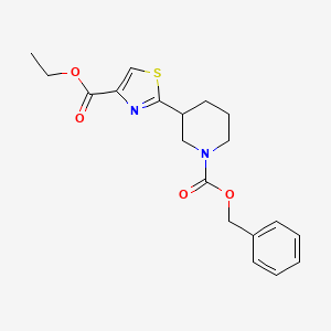 Ethyl 2-(1-Cbz-3-piperidyl)thiazole-4-carboxylate