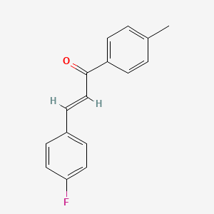 molecular formula C16H13FO B1366602 4-Fluoro-4'-methylchalcone CAS No. 13565-38-3