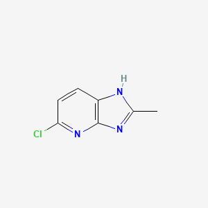 molecular formula C7H6ClN3 B1366616 5-氯-2-甲基-3H-咪唑并[4,5-b]吡啶 CAS No. 40851-92-1
