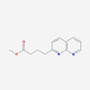 Methyl 4-(1,8-naphthyridin-2-yl)butanoate