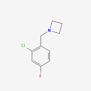 1-(2-Chloro-4-fluorobenzyl)azetidine