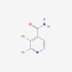 2,3-Dibromoisonicotinamide