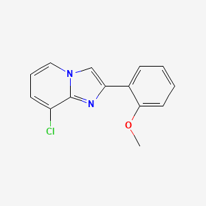 8-Chloro-2-(2-methoxyphenyl)imidazo[1,2-a]pyridine