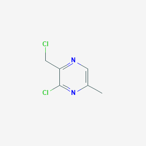 3-Chloro-2-(chloromethyl)-5-methylpyrazine