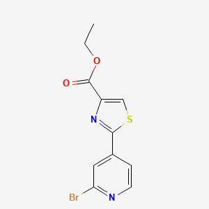 Ethyl 2-(2-Bromopyridin-4-yl)thiazole-4-carboxylate