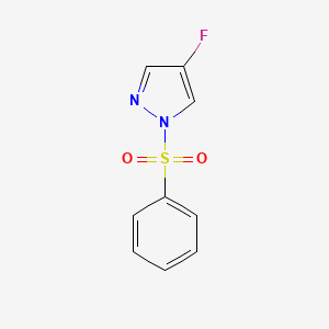 4-Fluoro-1-(phenylsulfonyl)-1H-pyrazole