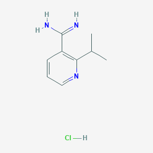 2-Isopropylnicotinimidamide hydrochloride