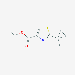 Ethyl 2-(1-Methylcyclopropyl)thiazole-4-carboxylate