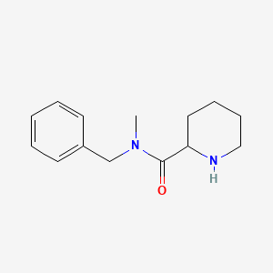 molecular formula C14H20N2O B1366666 N-Benzyl-N-methylpiperidine-2-carboxamide 