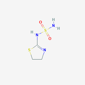 B136668 N-[(2z)-1,3-Thiazolidin-2-Ylidene]sulfamide CAS No. 136810-63-4