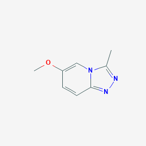 molecular formula C8H9N3O B13666803 6-Methoxy-3-methyl-[1,2,4]triazolo[4,3-a]pyridine 