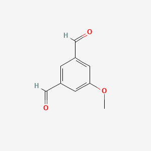 molecular formula C9H8O3 B1366689 5-Methoxyisophthalaldehyde CAS No. 90560-22-8