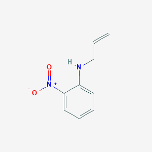 molecular formula C9H10N2O2 B1366690 Benzenamine, 2-nitro-N-2-propenyl- CAS No. 13347-27-8