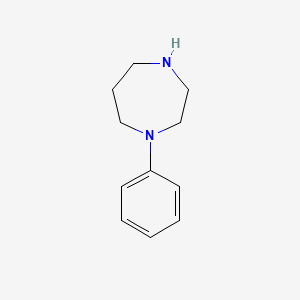 molecular formula C11H16N2 B1366720 1-苯基-1,4-二氮杂环戊烷 CAS No. 61903-27-3