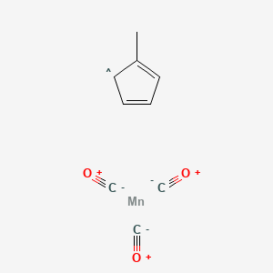 molecular formula C9H7MnO3 B1366724 (Methylcyclopentadienyl)manganese(I) tricarbonyl 