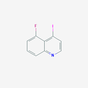 molecular formula C9H5FIN B13667441 5-Fluoro-4-iodoquinoline 