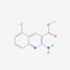 Methyl 2-amino-5-fluoroquinoline-3-carboxylate