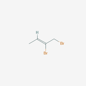 molecular formula C4H6Br2 B13667501 2-Butene, 1,2-dibromo-, (Z)- CAS No. 79629-38-2